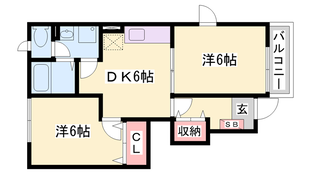 明石駅 バス13分  イオン西神戸下車：停歩3分 1階の物件間取画像